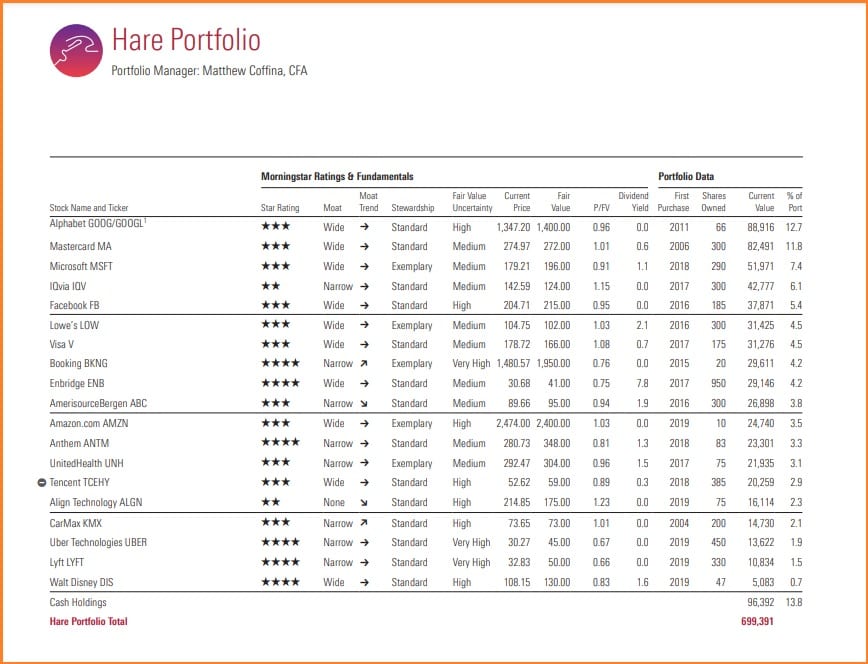 Morningstar Stock Investor Review - Morningstar Stock Investor Hare Portfolio