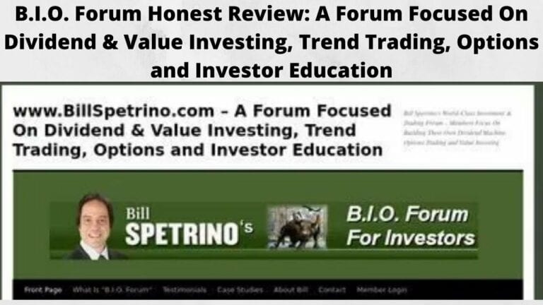 Bio Forum By Bill Spetrino