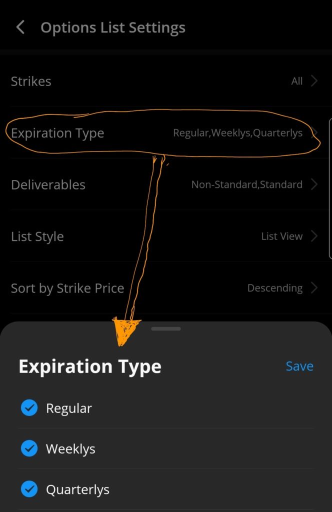 How To Trade Options On Webull - 3 Expiration Types are available- Regular - Weeklys and Quaterlys