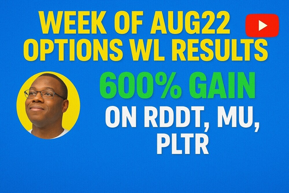 Example of Options Trading Results from Successfultradings.com 